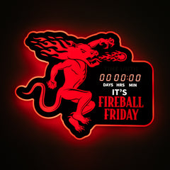 Fireball Friday Countdown Clock
