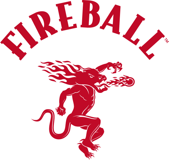 logo of Fireball - Fiery cinnamon blended with Canadian whisky. – FireballUK